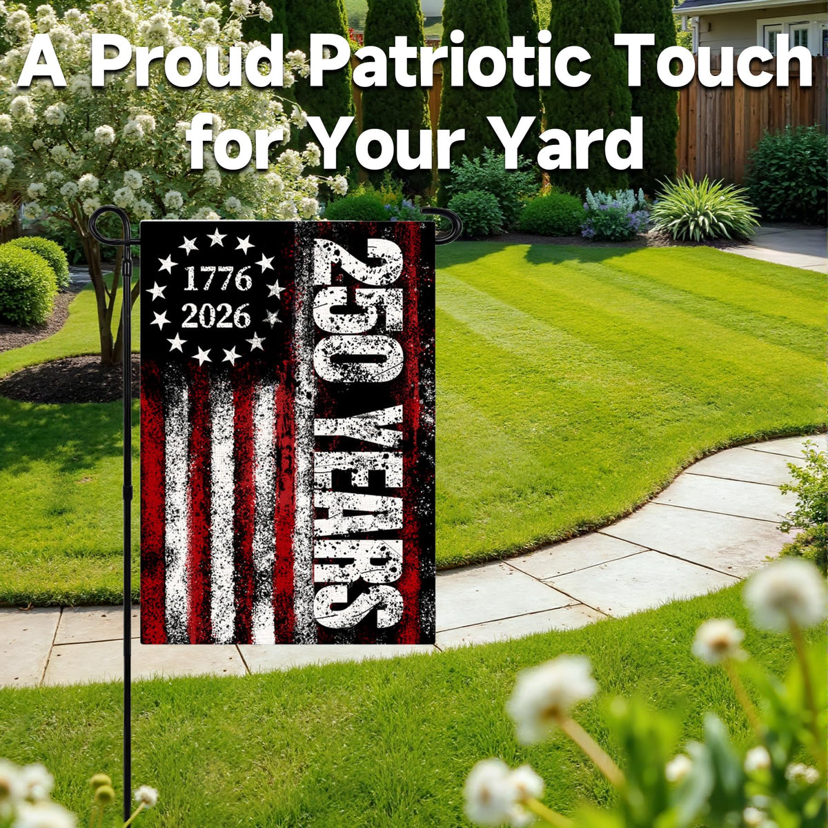 LJSCQF weather resistant flag ideal for year round use.