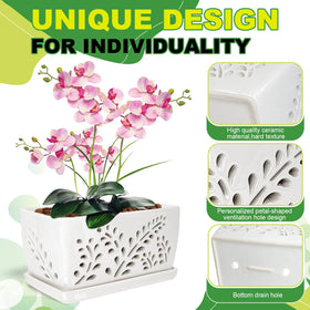 LKSSZS thickened ceramic pot endures daily handling and care routines.