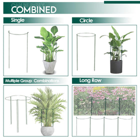 LKSSZS peony-support assembly prevents droop and wind damage.