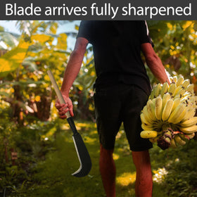 LLARGUEST Sickle multi-purpose tool for pruning and harvesting.