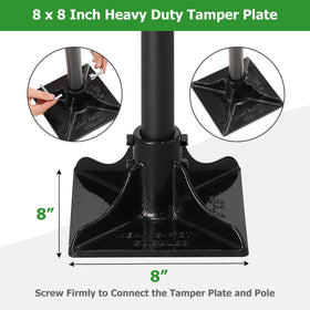 LLARGUEST tamper tool adjustable length for versatile projects