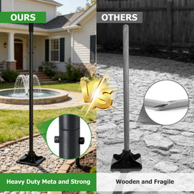 LLARGUEST ground leveler for gravel, sand, and soil tasks