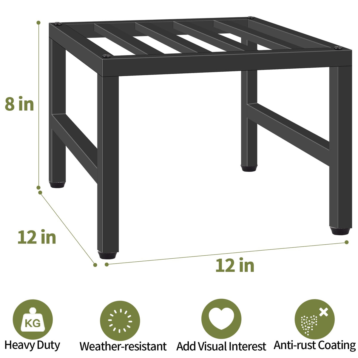 LLAXERGU easy-install plant shelf makes setup quick in any room.