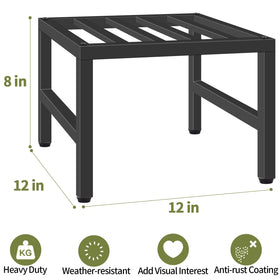 LLAXERGU easy-install plant shelf makes setup quick in any room.