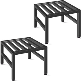 LLAXERGU plant stand indoor-outdoor pedestal enhances display with sturdy construction.