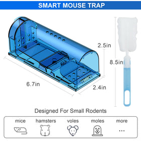 lllteri reusable mouse trap easy to clean after release