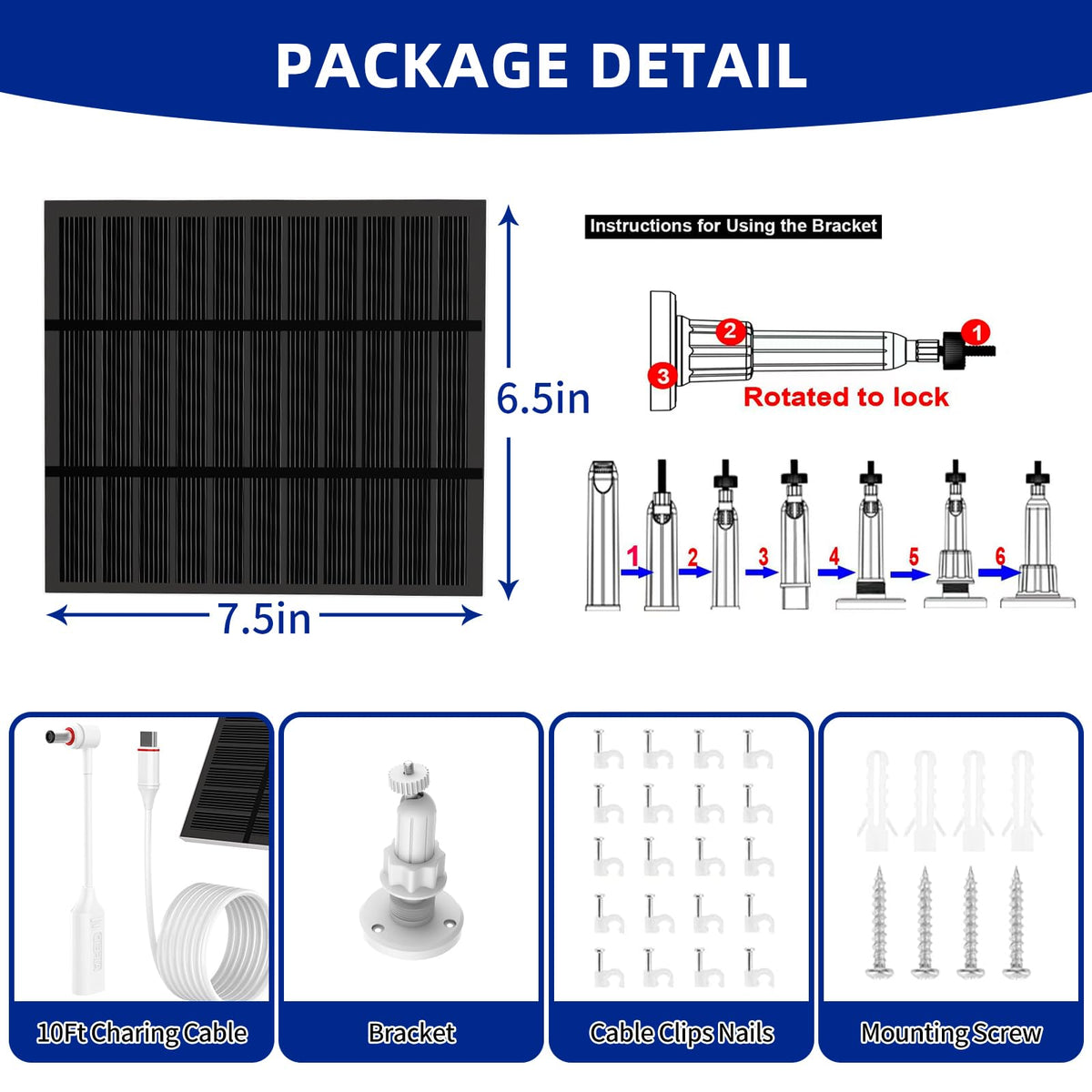 LMDTYN bracket and mounting hardware enables quick, secure installation
