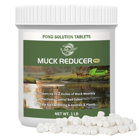 LMJP Muck Reducer bottle pour eases application for pond muck reduction