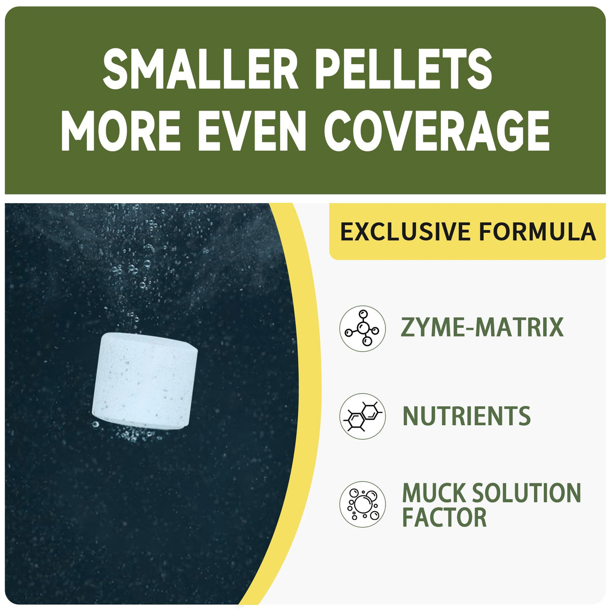 LMJP Muck Reducer safe for fish and wildlife in small water features