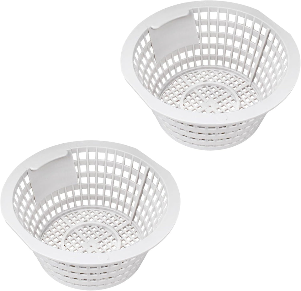 LNATPPE Swimline skimmer basket top view showing debris-catching design for clean filtration