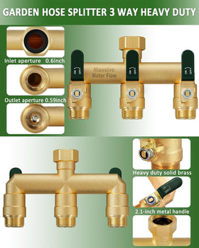 LNEZCDB ergonomic handle provides easy valve control, even with gloves