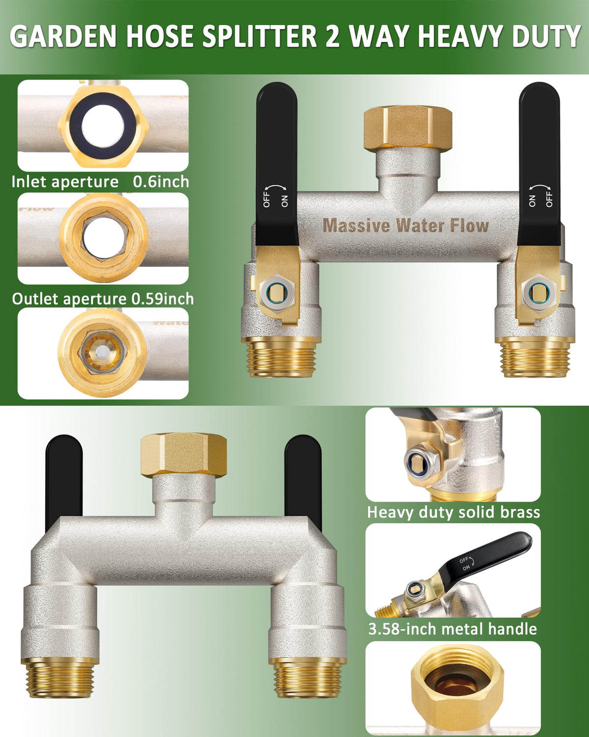 LNEZCDB two outlets spaced 2.79 inches to reduce gravity stress.