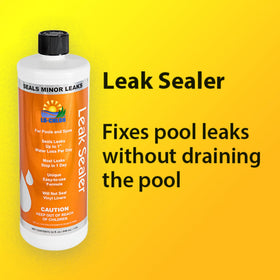 Lo-Chlor Leak Sealer treats up to 15,000 gallons of pool water