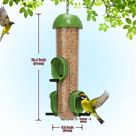 LO NA LOVE NATURE Lona hanging system demonstrates adjustable mounting for trees, fences, or shepherd hooks.