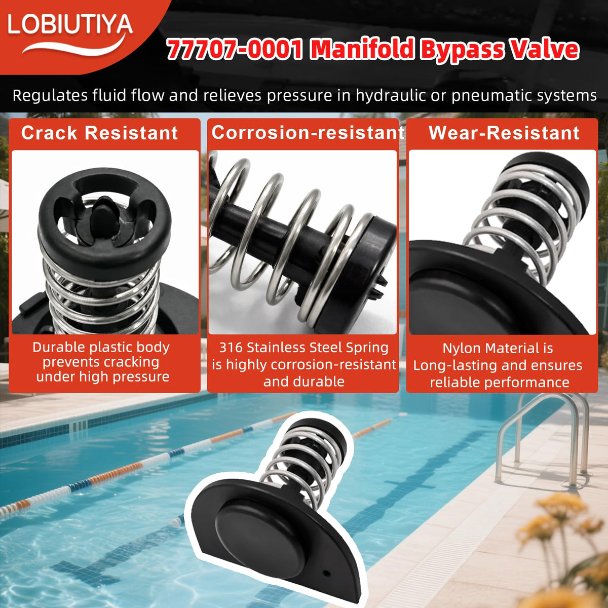 LOBIUTIYA MasterTemp 333 compatibility angle for versatile pool heating