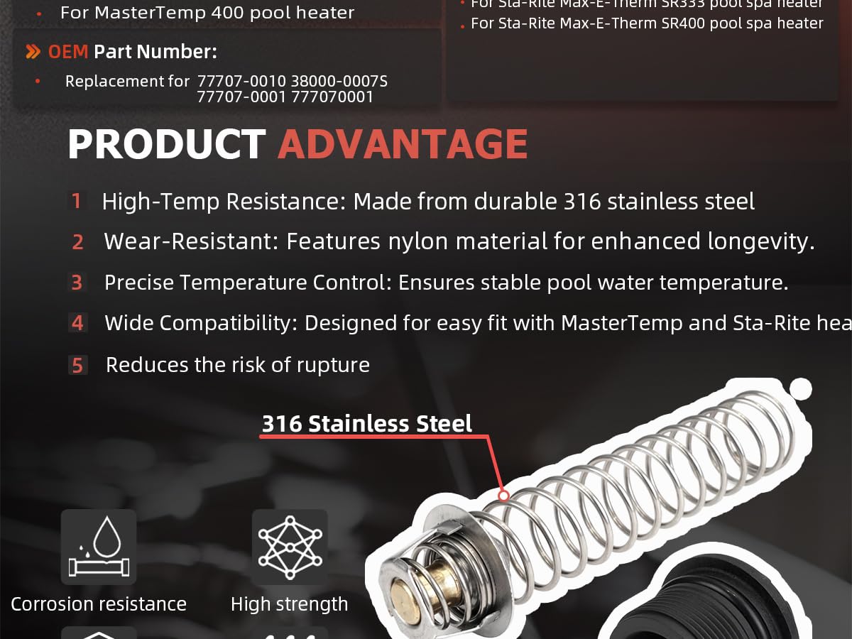 LOBIUTIYA Sta-Rite heater accessory kit image