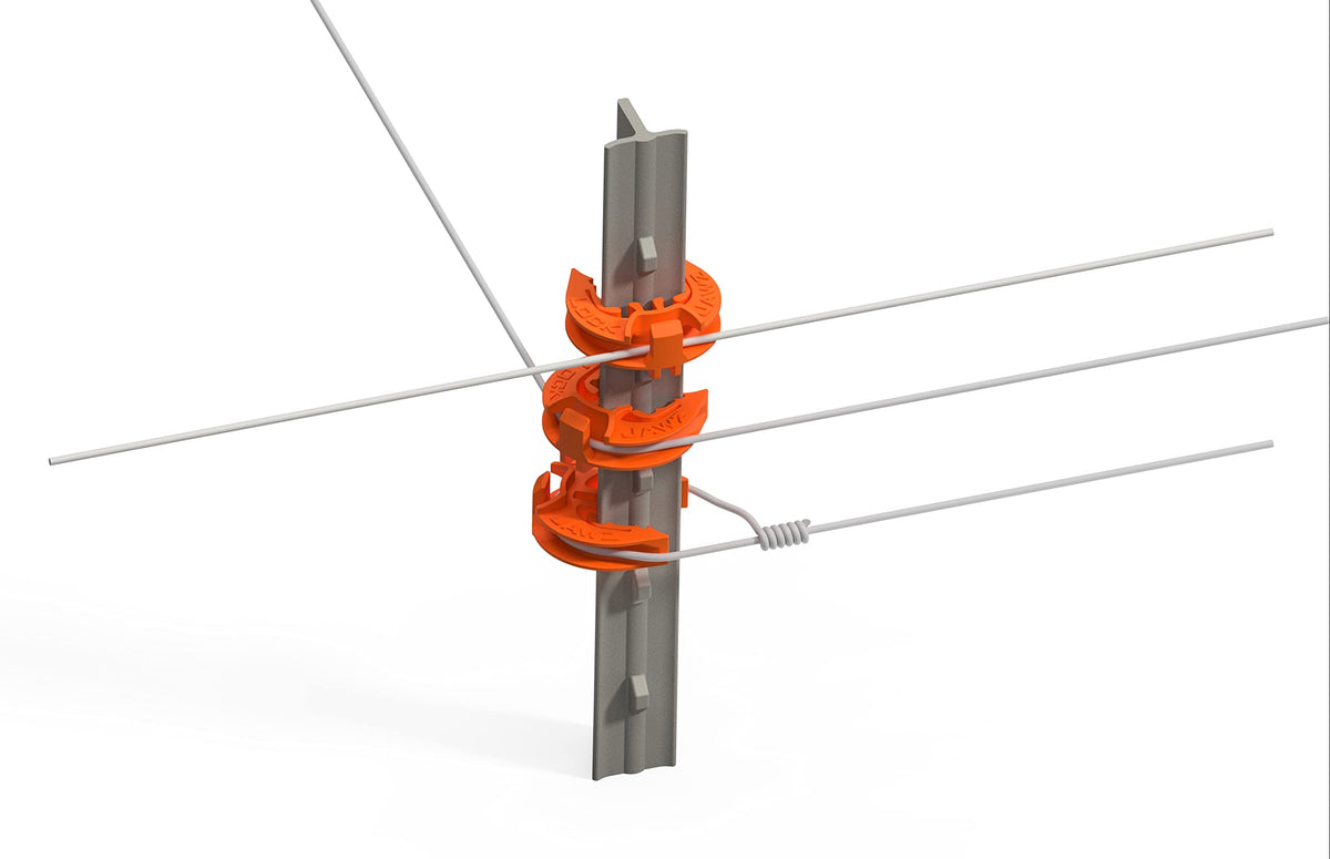 Lock Jawz T-360 one-piece design reduces lost pins during installation.