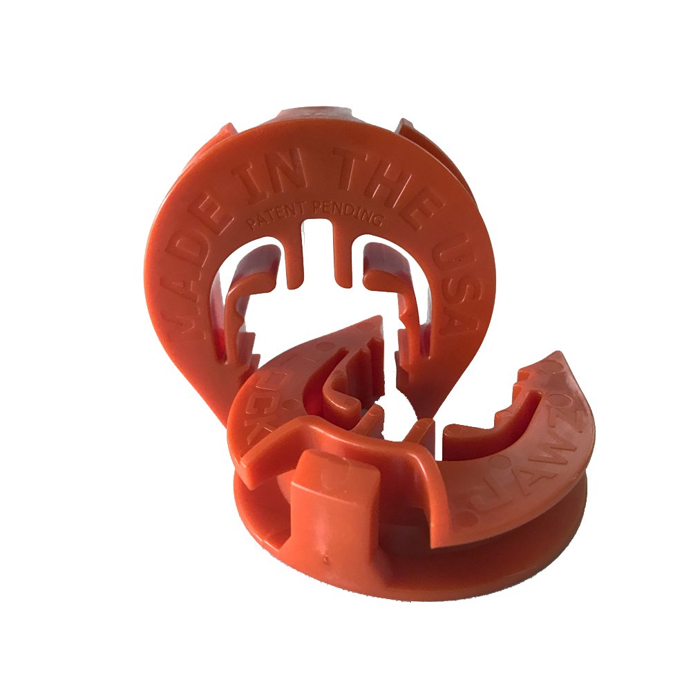 Lock Jawz T-360 UV-resistant HDPE keeps fences durable outdoors.