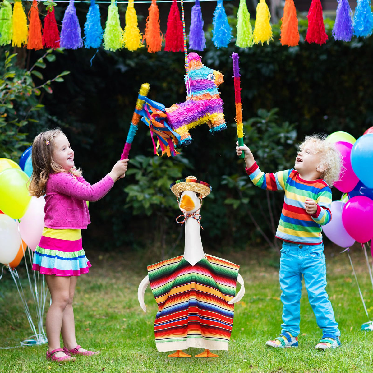 Locmeo colorful festival design brightens Cinco de Mayo setups.