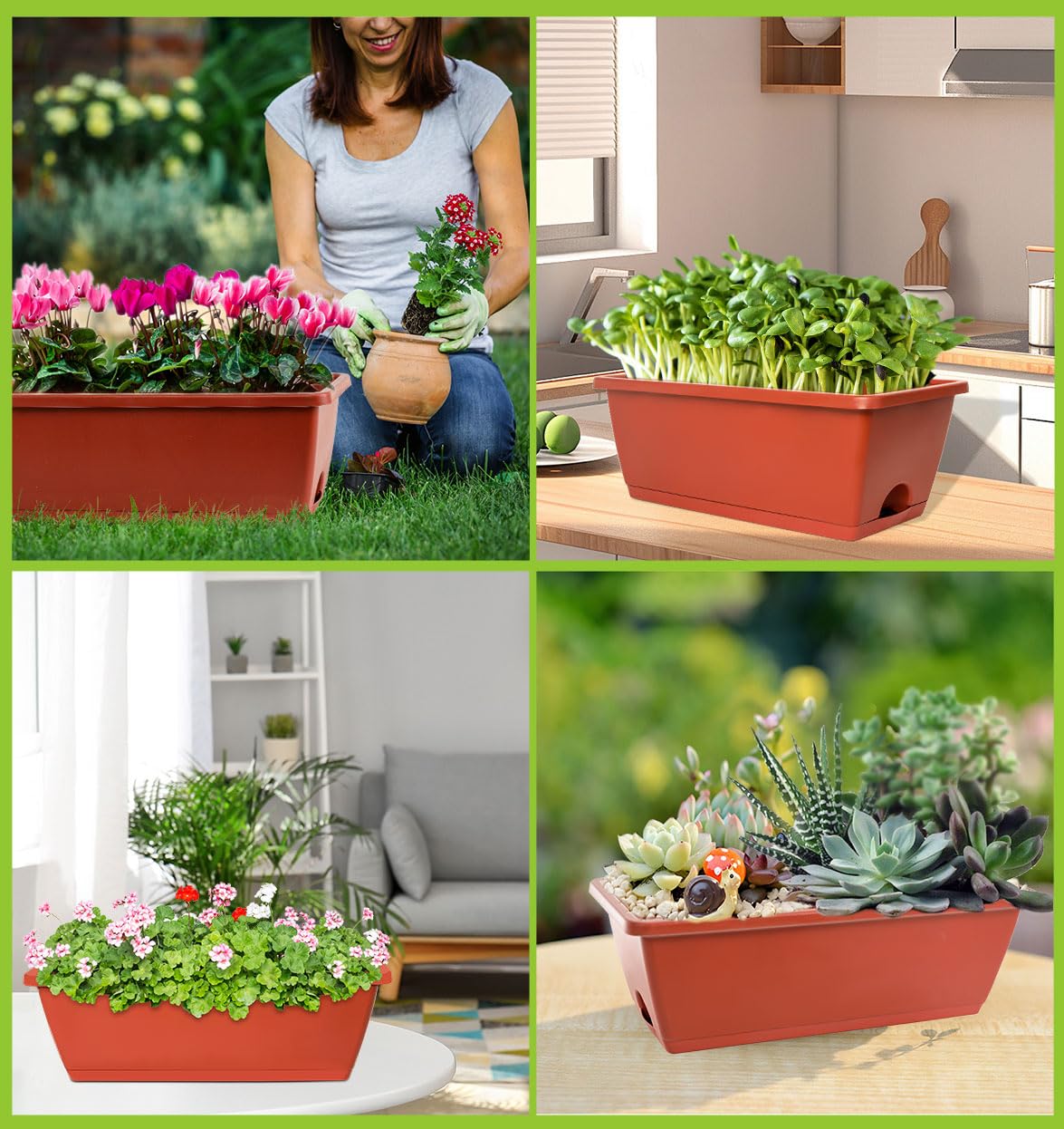 LOCONHA 7-pack provides versatile indoor and outdoor planting options