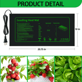 LOCONHA Seedling Heat Mat rolled for storage to save space
