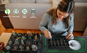 LOCONHA compact heat mat with tidy cord for simple cleaning.