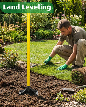 LOCONHA tamper handles dirt, gravel, and sand with steady, controlled pressure.