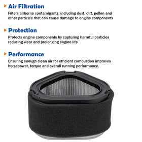 LOCOPOW filter installed on lawn mower during use