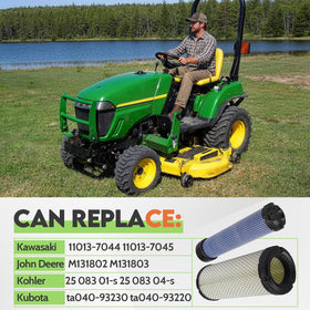 LOCOPOW Kawasaki inner air filter captures fine particles for smoother operation