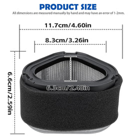 LOCOPOW pre-filter included for easier maintenance and longer life