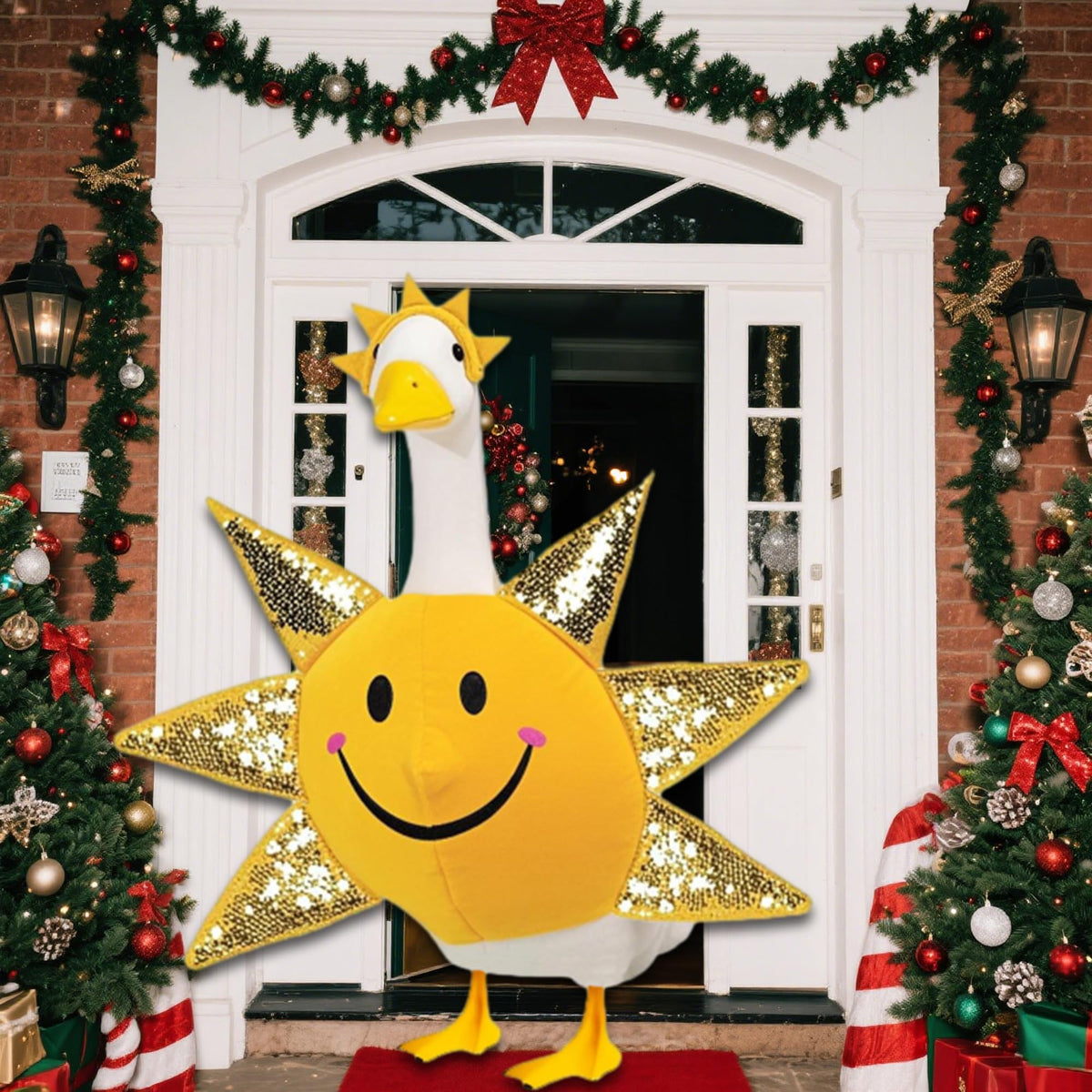 Durable polyester withstands outdoor conditions while keeping colors vivid.