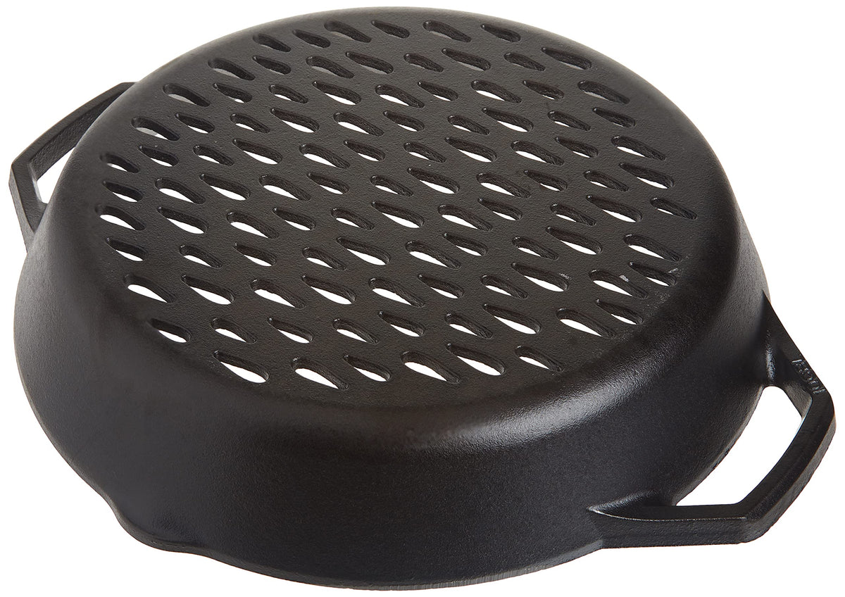 Lodge USA-made cast iron pan with natural seasoning