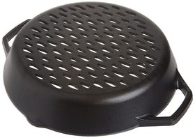 Lodge USA-made cast iron pan with natural seasoning