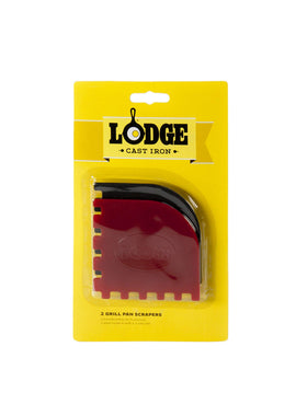 Lodge SCRAPERGPK heat-resistant up to 275°F protects cookware during cleaning.