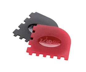 Lodge SCRAPERGPK straight edges and curves clean flat and curved surfaces.