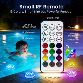 LOFTEK durable submersible pool light for rugged outdoor setups