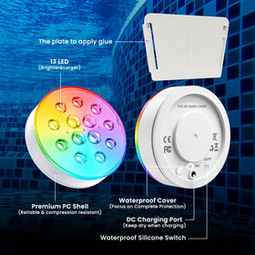 LOFTEK IP68 waterproof pool light design keeps lighting safe in water