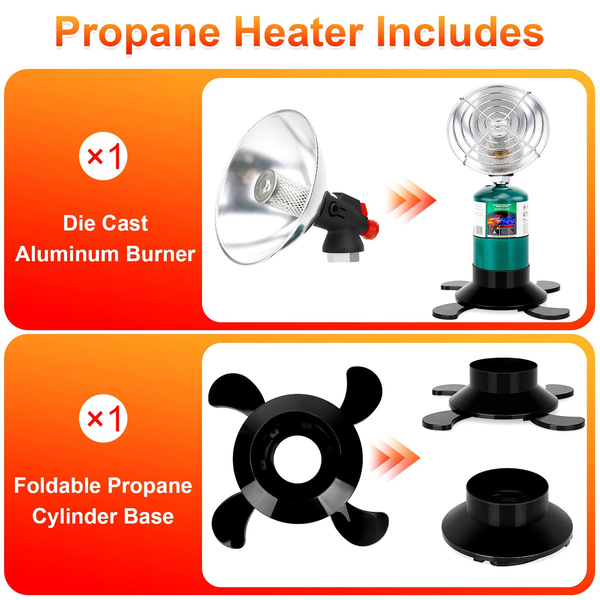 LOFUKI one-push ignition heater starting with ease