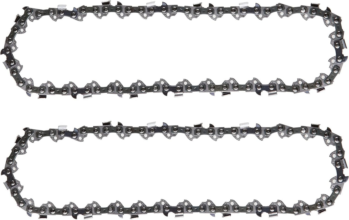Loggers Art Gens 2 pack 16 inch chainsaw chain front view for durable cutting performance