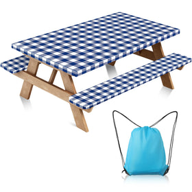 Loiyadn picnic table cover 72x30 rectangle protects outdoor dining from rain