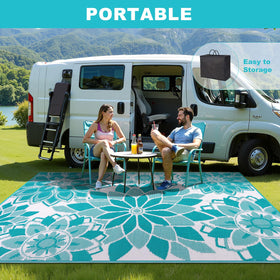 LOKHOM RV camping mat illustrates lightweight travel-friendly comfort.