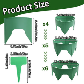 LOLEDE 3-in-1 design with water channels guiding irrigation to roots