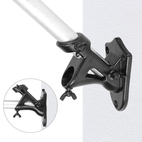 LOMETY easy-install flag pole bracket simplifies wall mounting