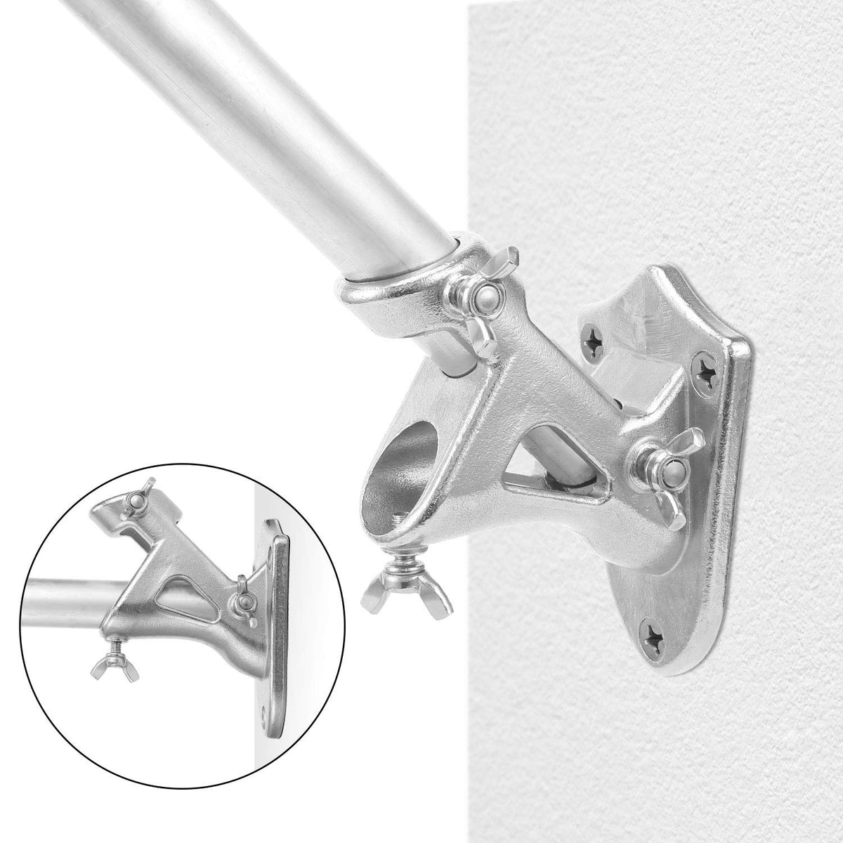 Lomety versatile mount for homes, boats, trucks, and estates.