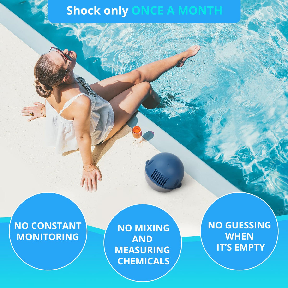 LOMINX maintenance-free hot tub cartridge for busy households