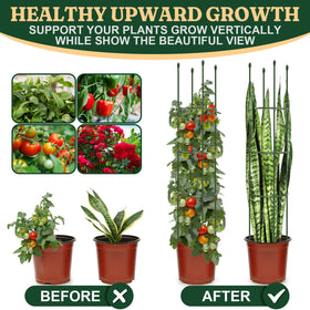 LOMNYIY rustproof garden support withstands windy outdoor conditions