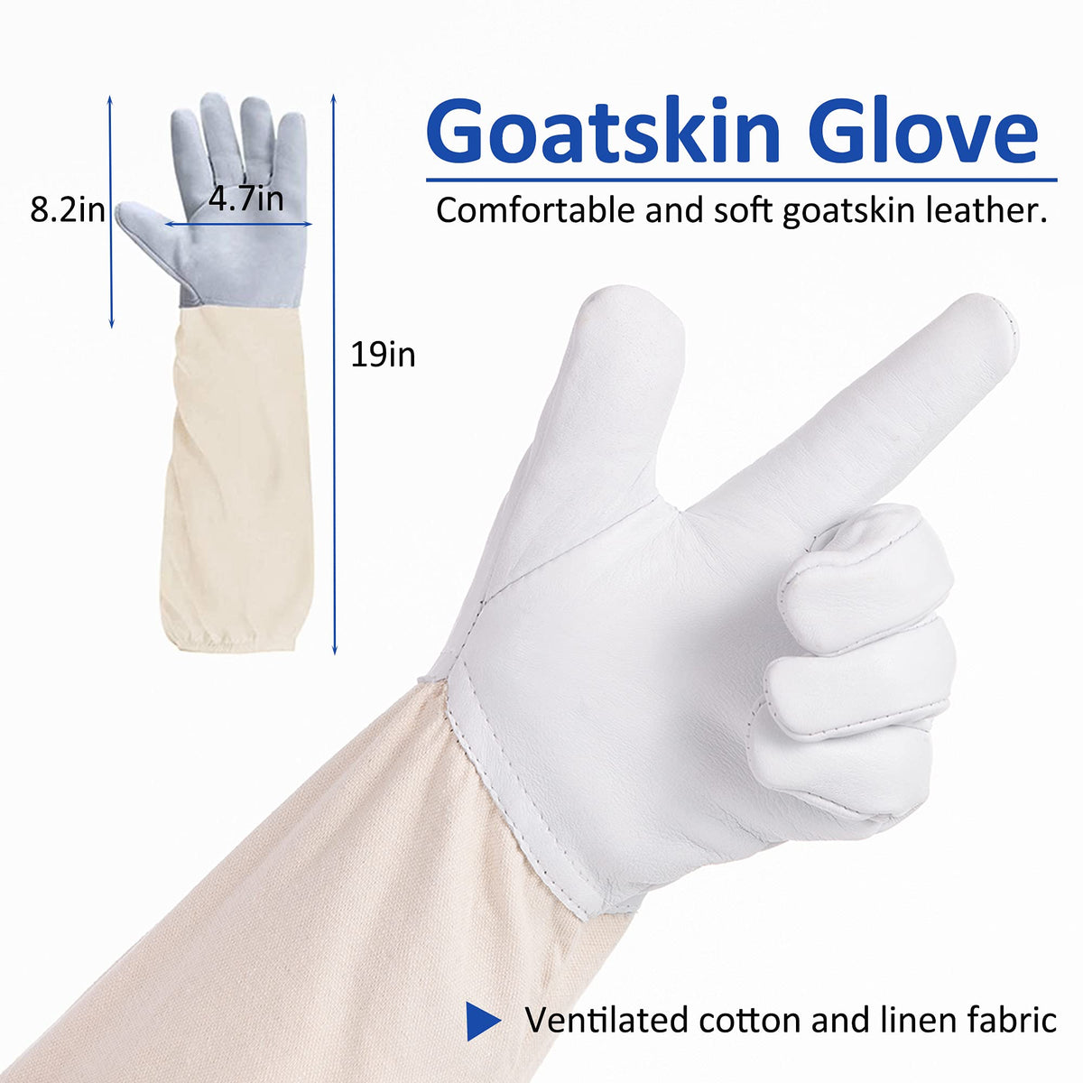 LONGADS package includes both suit and gloves for ready-to-use protection.