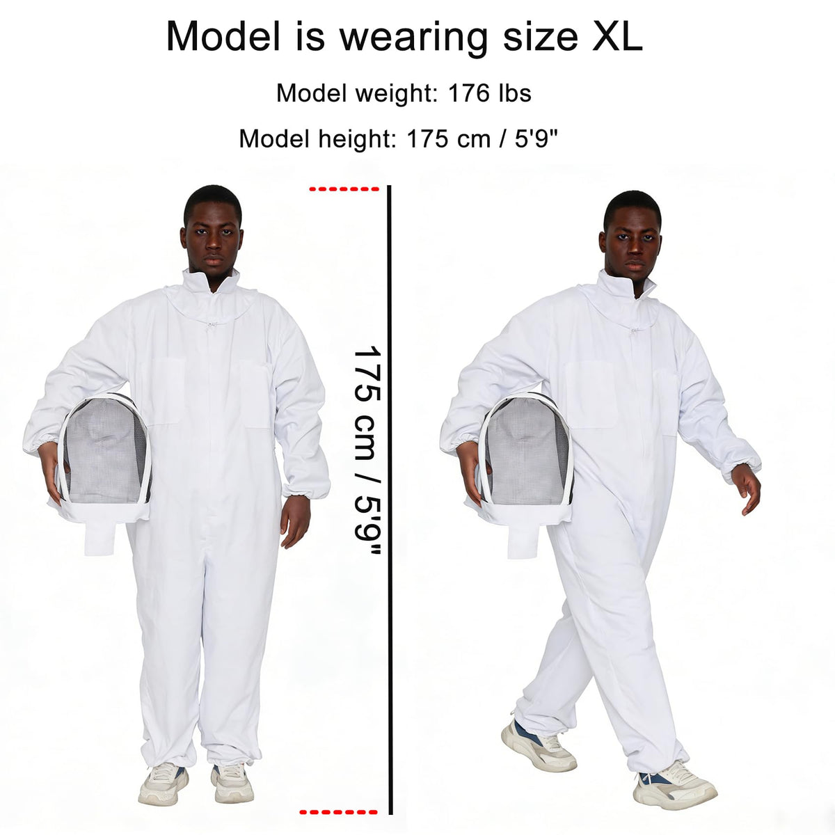 LONGADS size XL label indicates tall-friendly fit for 65-69 inches.