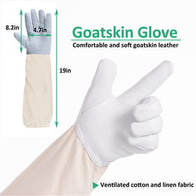 LONGADS ventilated beekeeping suit delivers comfort during long inspections.