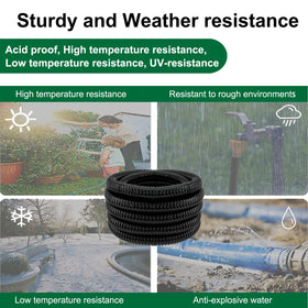 Longrun hose withstands temperature swings and outdoor conditions